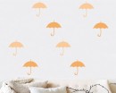 Umbrella Pattern Wall  Sticker